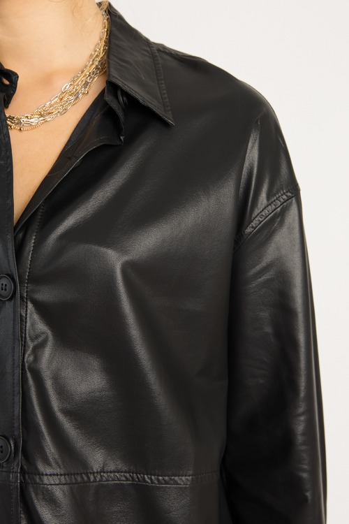 Davina Leather Shirt, Black - 4K7A4817.jpg
