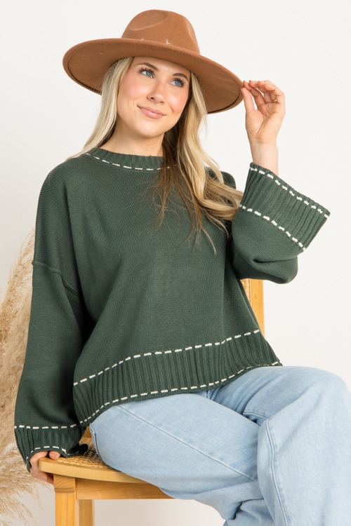 Dotted Line Sweater, Green - 4K7A5994.jpg
