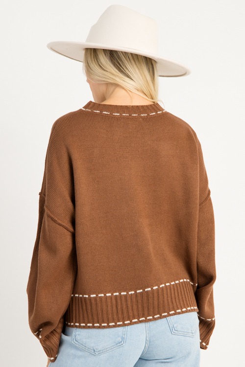 Dotted Line Sweater, Brown - 4K7A6016.jpg