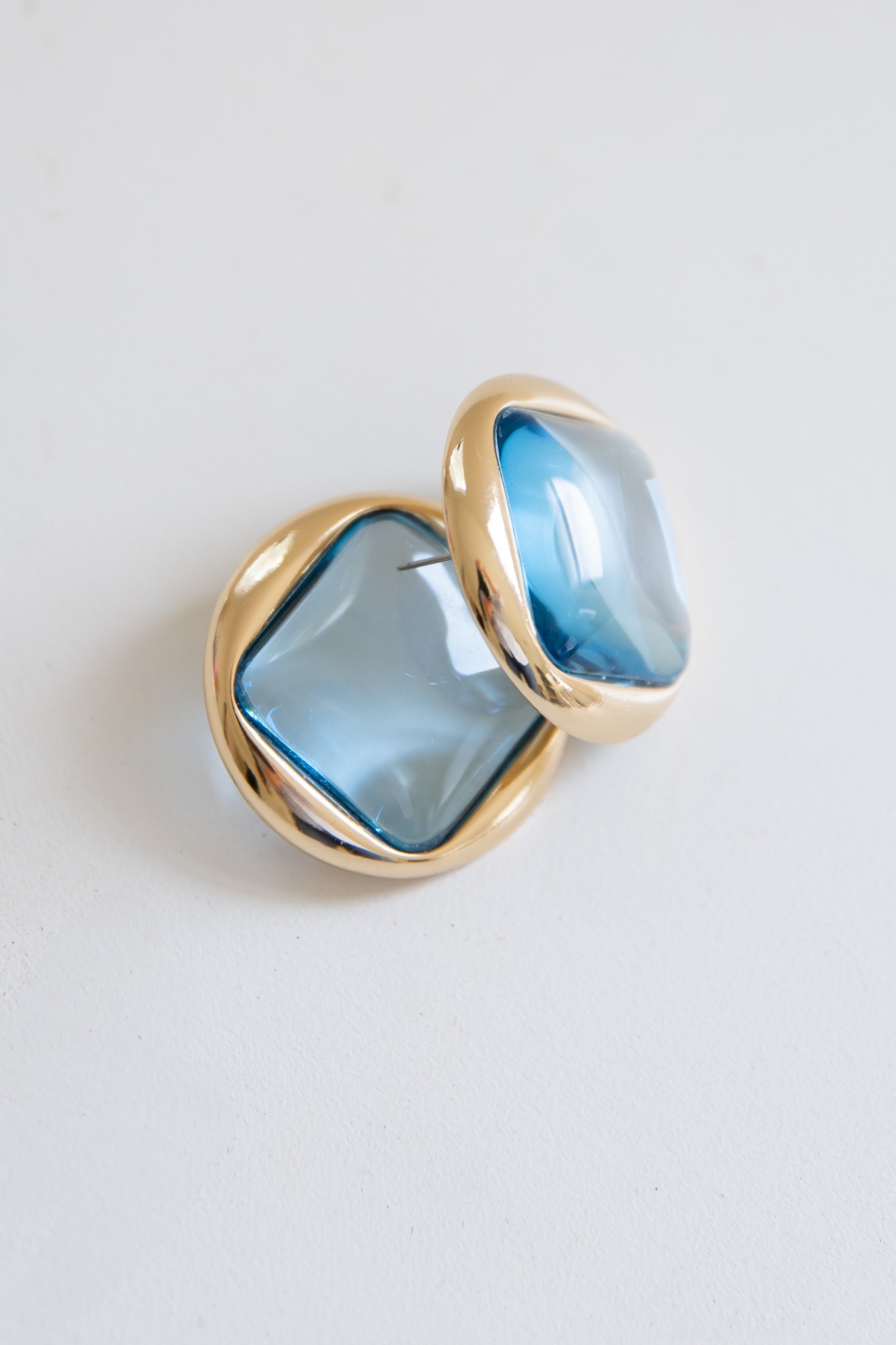 Geometric Stone Ear, Aqua - 4K7A6748.jpg