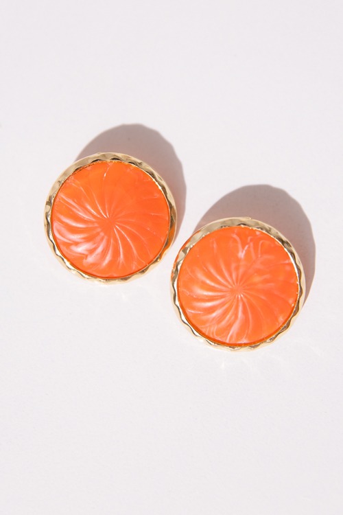 Sasha Swirl Stud, Orange - 4K7A7117.jpg