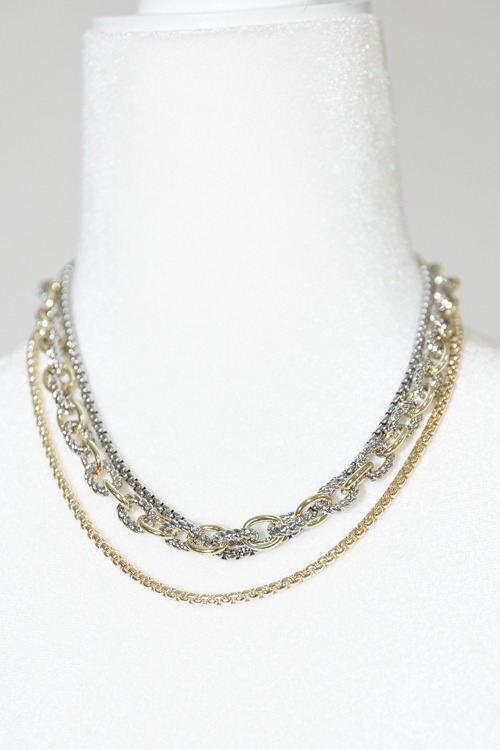 Two-Tone Chain Necklace - 4K7A7449.jpg