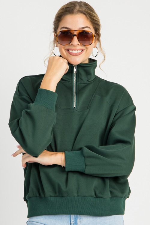 Quarter Zip Pullover, Sea Green - 4K7A8732.jpg