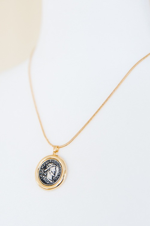 Snake Chain Coin Necklace - 4K7A9820.jpg