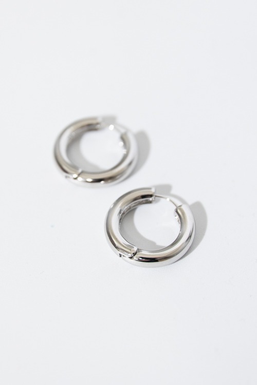 Hope Huggie Hoops, Silver - 4K7A9846.jpg
