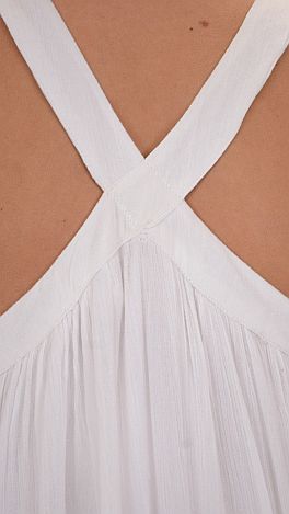 Atlantis Dress, White