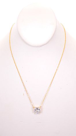 Sweetly Simple Necklace, Clear