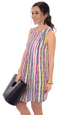 Painted Lines Dress