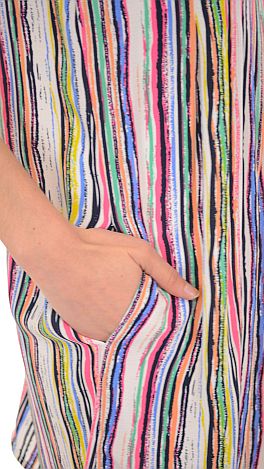 Painted Lines Dress