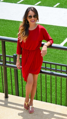 BFF Dress, Red