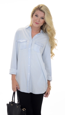 Classic Chambray Button Down