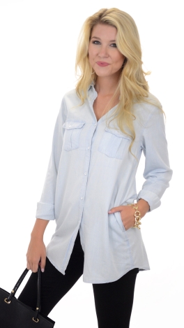 Classic Chambray Button Down