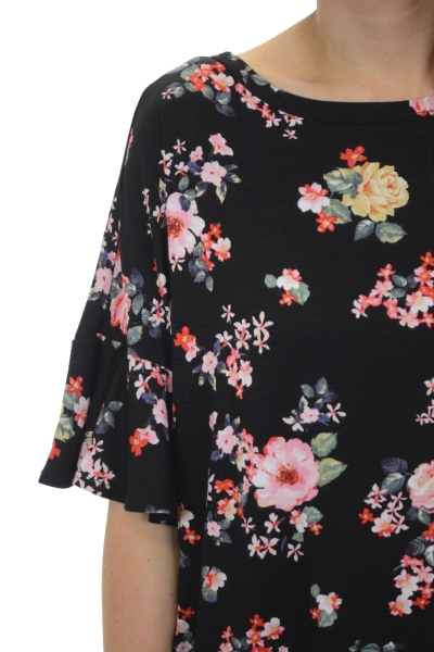 Into the Garden Tunic Shirt - Pink