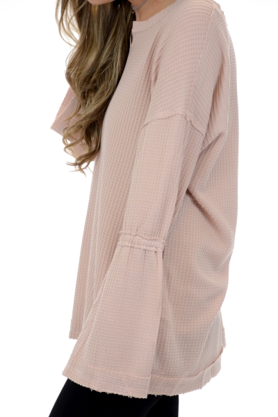 Banded Sleeve Thermal, Rose