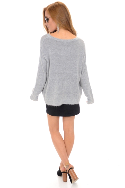 Cider Sippin Sweater, Grey