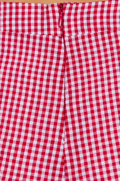 Red Gingham Shorts