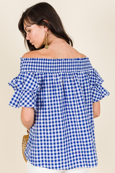 Isabelle Gingham Top