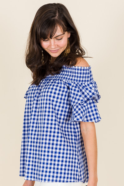 Isabelle Gingham Top