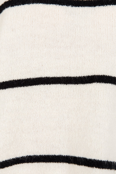 Sybil Sweater, Ivory Black