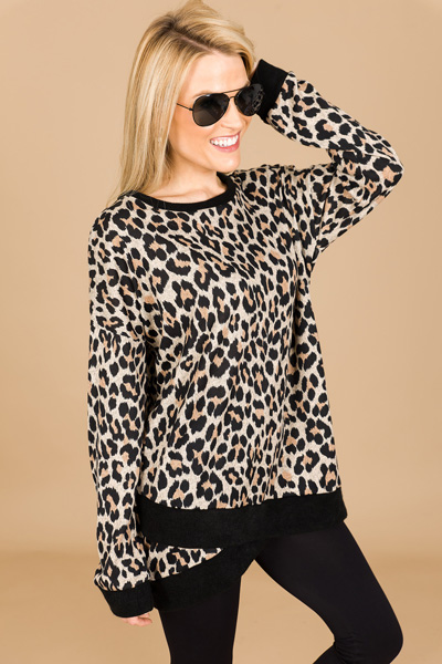 Leopard Lovin Pullover