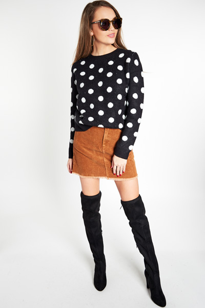 Brenna Dots Sweater