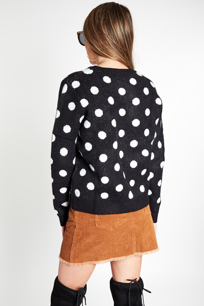 Brenna Dots Sweater