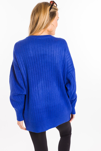 Royalty Ribbed Sweater