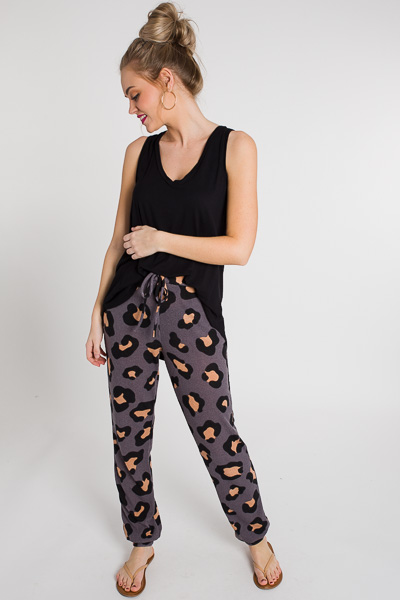 Charcoal Spotted Joggers