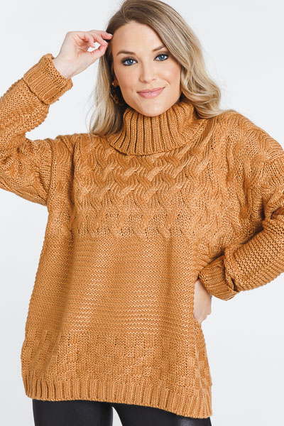 Chunky Ginger Sweater