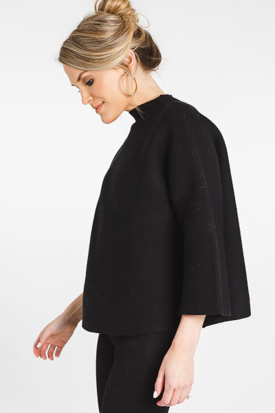 The Mattie Sweater, Black