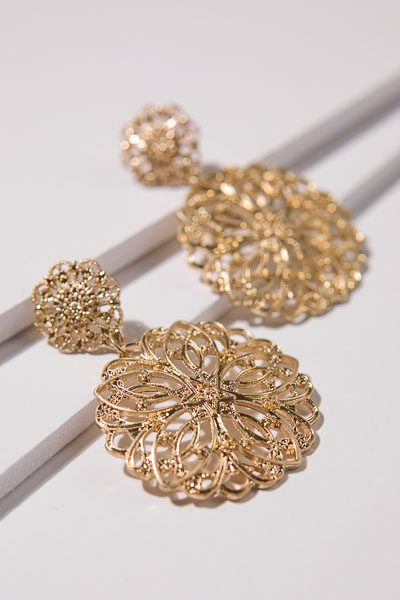 Filigree Rounders, Gold