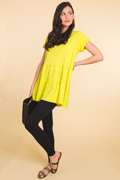 Best Tunic Tee, Lime