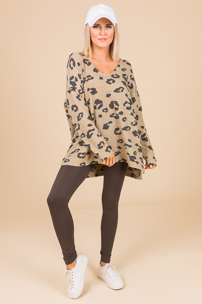 Animal Spots Thermal, Taupe