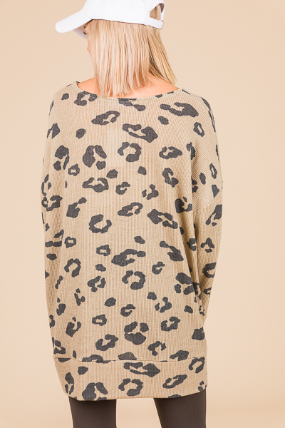 Animal Spots Thermal, Taupe