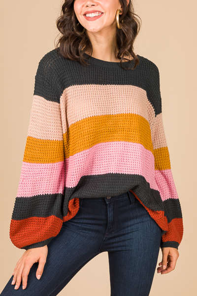 Julie Striped Sweater
