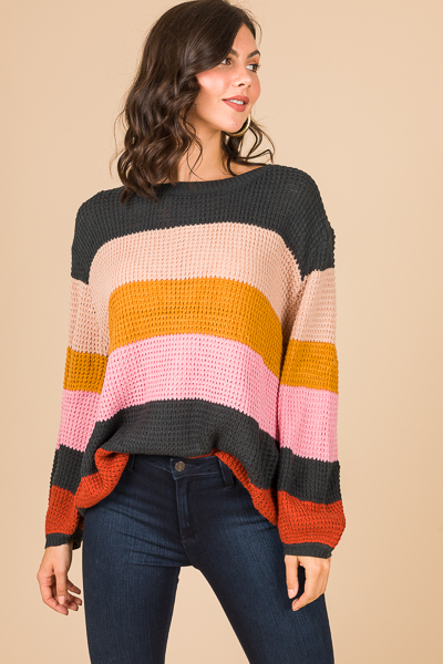 Julie Striped Sweater