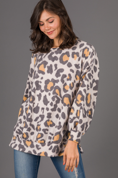 Blanket Soft Cheetah Tunic