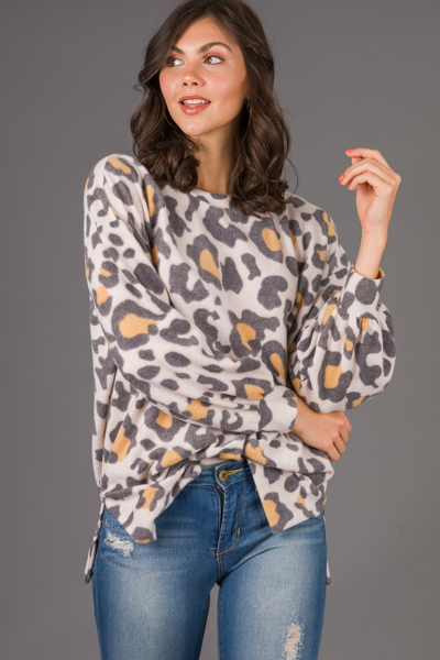 Blanket Soft Cheetah Tunic
