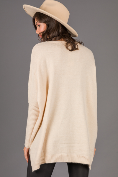 Sandy Oversize Sweater, Khaki