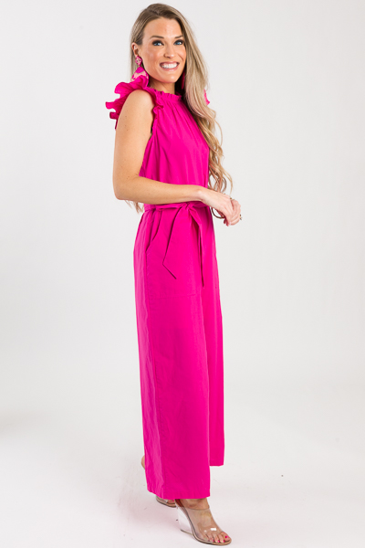 Pretty In Pink Jumpsuit