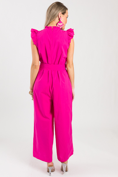 Pretty In Pink Jumpsuit