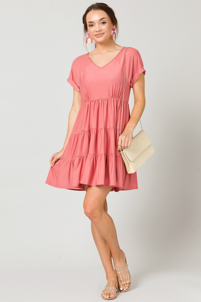Easy Going Dress, Canyon Clay