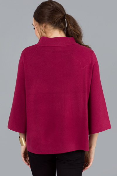 Audrey Sweater, Crushed Berry