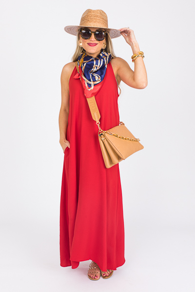 Avalon Solid Maxi, Red