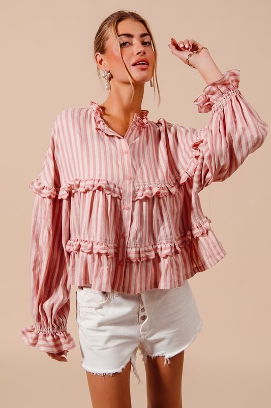 Stripe Scallop Trim Top, Blush - e27be36c-5f4e-43cb-8b9b-6bdf51c9f093.jpg