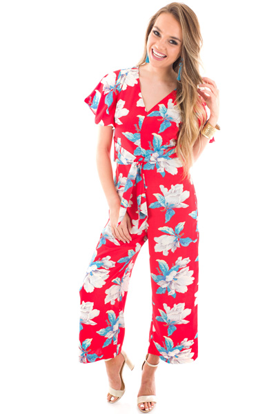 Keep Blooming Jumpsuit