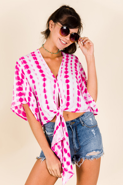 Muse Tie Dye Crop Top
