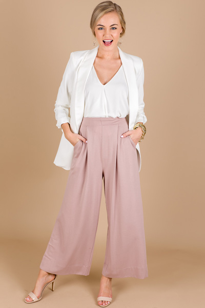 Mauve My Way Pants