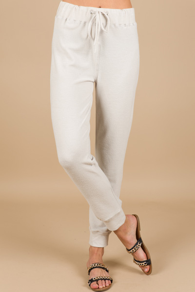 Crazy Soft Joggers, Snow