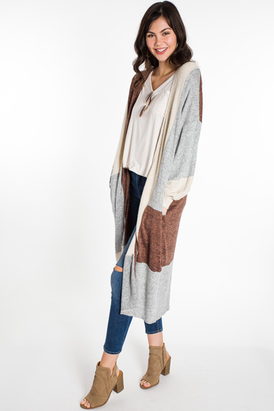 Great Adventure Colorblock Duster